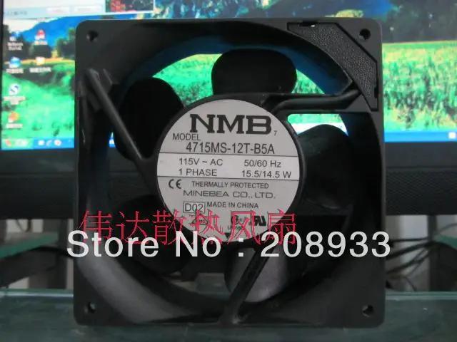 NMB 4715MS-12T-B5A   ǳ, AC 115V, 15.5 W, 14.5W